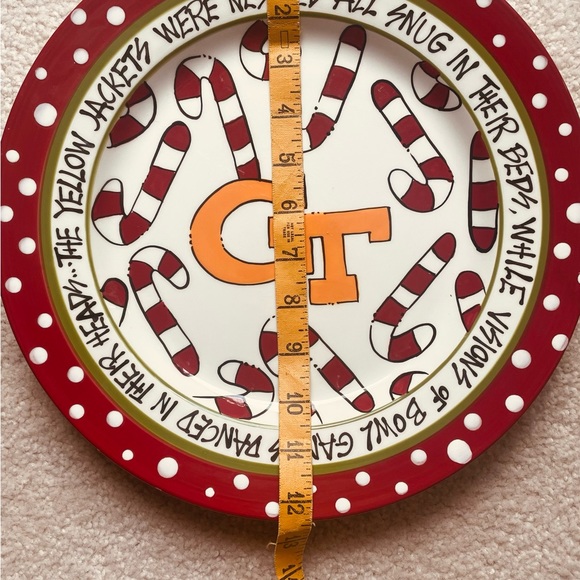 Georgia Tech Christmas Platter - Picture 3 of 3